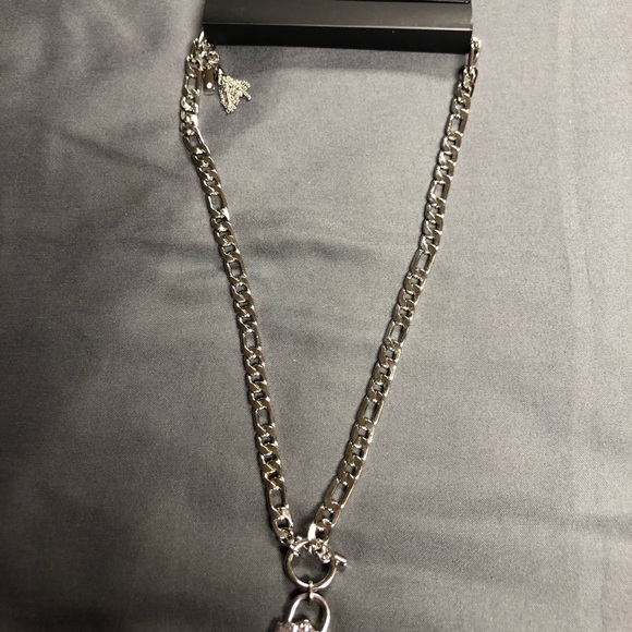 Simply Vera Vera Wang Silver Chain Necklace with Charms - Picture 4 of 6